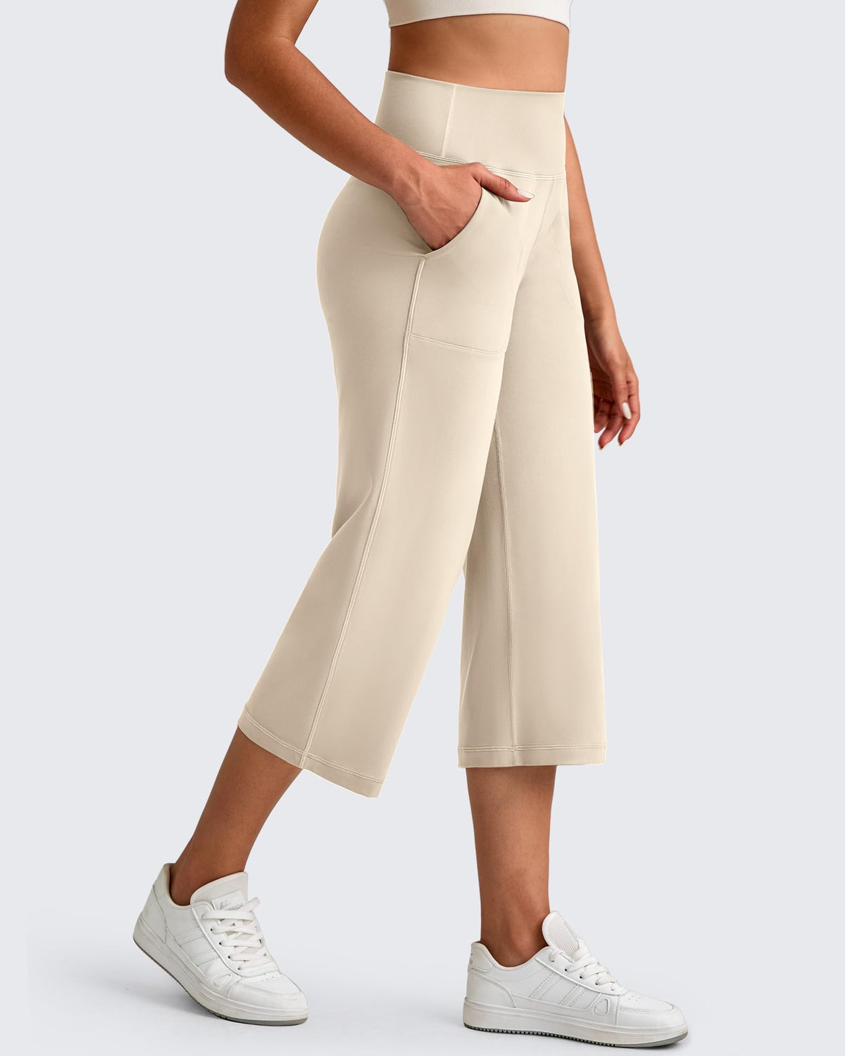 G4Free Activewear - BareFeel High Waist Capri Pants -GF25J494AA-S-GF25J495AA-S-GF25J496AA-S-GF25J494AB-M-GF25J495AB-M