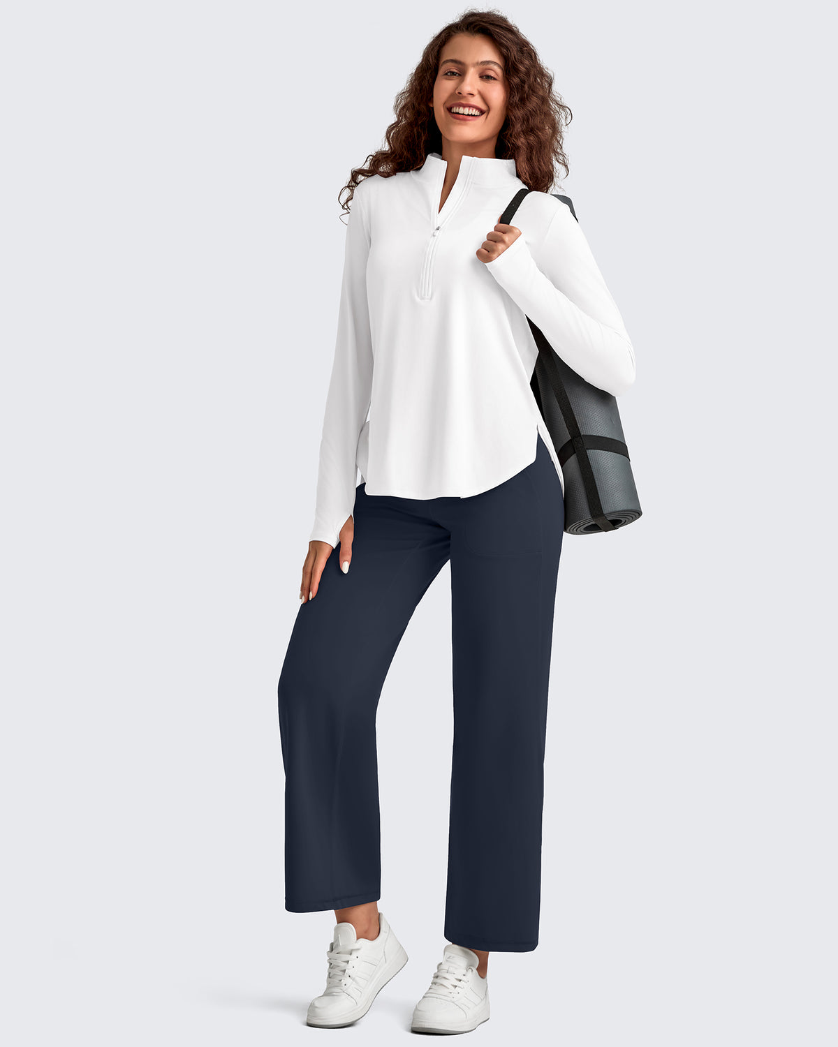 G4Free Activewear - BareFeel High Waist Wide Leg Ankle Length Pants -GF25J487AF-XS-GF25J488AF-XS-GF25J489AF-XS-GF25J487AA-S-GF25J488AA-S