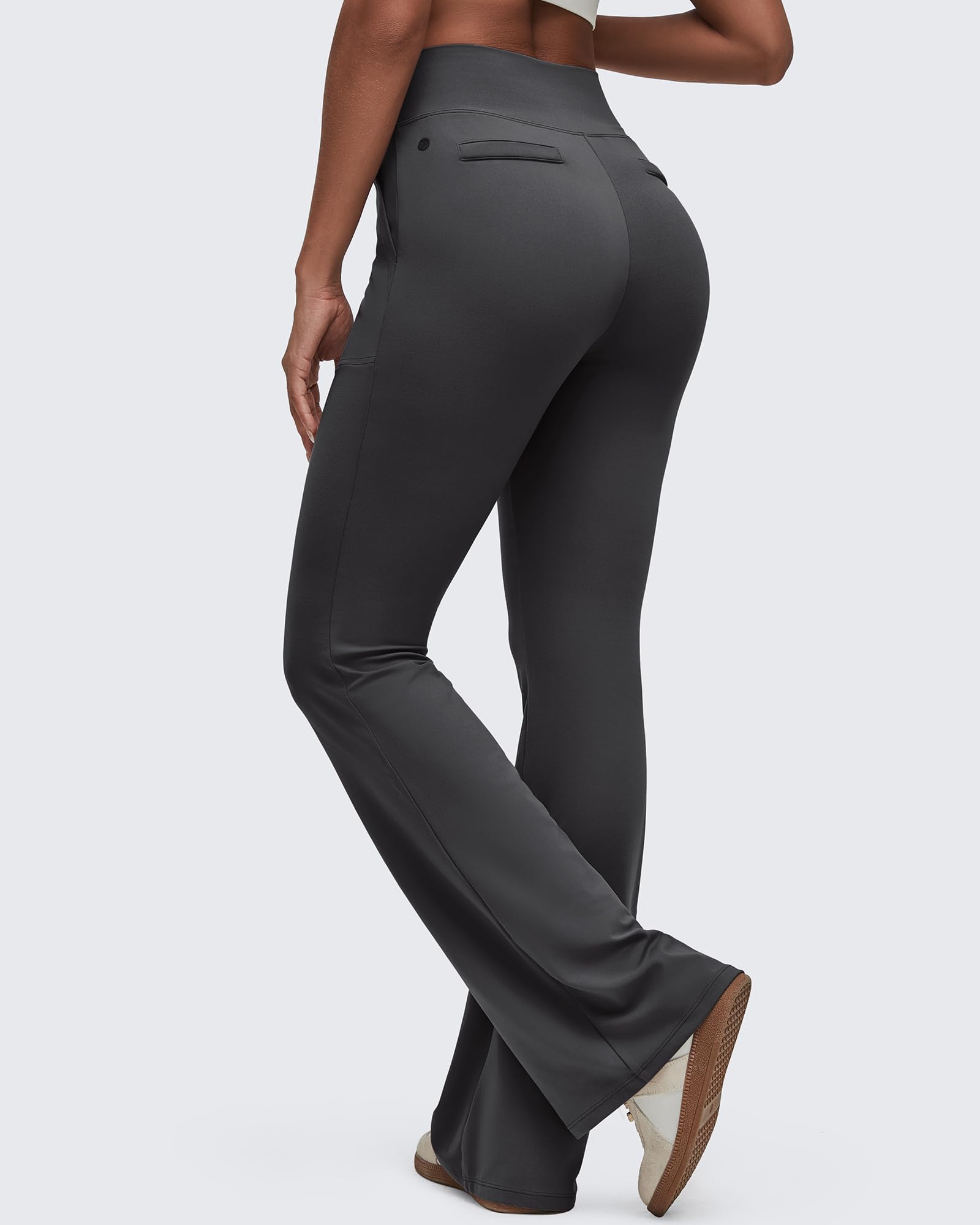 G4Free Activewear - BareFeel High Waisted Pockets Flare Dress Pants -GF25A548DF-XS-GF25A549DF-XS-GF25A550DF-XS-GF25A548DA-S-GF25A549DA-S