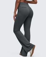 G4Free Activewear - BareFeel High Waisted Pockets Flare Dress Pants -GF25A548DF-XS-GF25A549DF-XS-GF25A550DF-XS-GF25A548DA-S-GF25A549DA-S