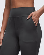 G4Free Activewear - BareFeel High Waisted Pockets Flare Dress Pants -GF25A548DF-XS-GF25A549DF-XS-GF25A550DF-XS-GF25A548DA-S-GF25A549DA-S