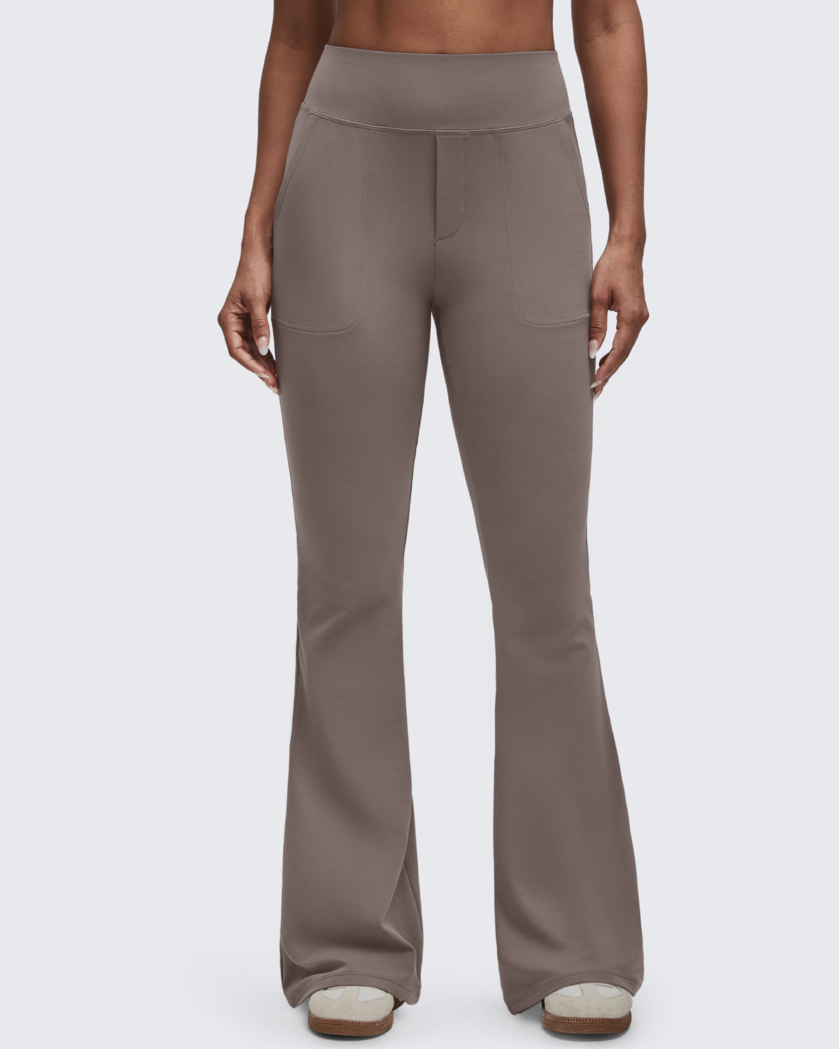 G4Free Activewear - BareFeel High Waisted Pockets Flare Dress Pants -GF25A548DF-XS-GF25A549DF-XS-GF25A550DF-XS-GF25A548DA-S-GF25A549DA-S