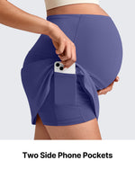 G4Free Activewear - BareFeel Inner Shorts Maternity Workout Skirt -GF25HY520AA-S-GF25HY520AB-M-GF25HY520AC-L-GF25HY520AD-XL-GF25HY520AF-XS