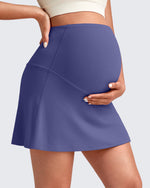 G4Free Activewear - BareFeel Inner Shorts Maternity Workout Skirt -GF25HY520AA-S-GF25HY520AB-M-GF25HY520AC-L-GF25HY520AD-XL-GF25HY520AF-XS