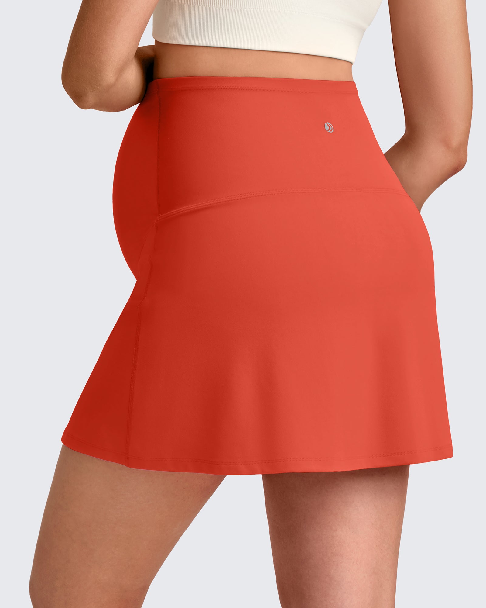 G4Free Activewear - BareFeel Inner Shorts Maternity Workout Skirt -GF25HY520AA-S-GF25HY520AB-M-GF25HY520AC-L-GF25HY520AD-XL-GF25HY520AF-XS