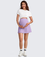 G4Free Activewear - BareFeel Inner Shorts Maternity Workout Skirt -GF25HY520AA-S-GF25HY520AB-M-GF25HY520AC-L-GF25HY520AD-XL-GF25HY520AF-XS