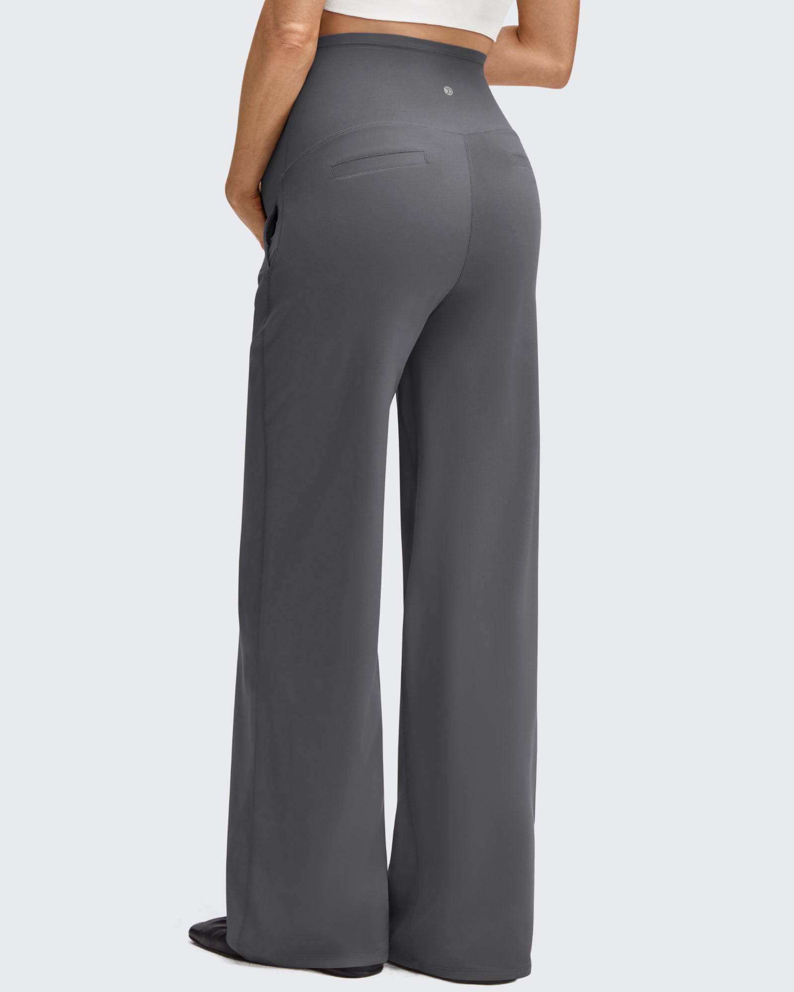 G4Free Activewear - BareFeel Maternity Casual Pockets Wide-Leg Pants -GF25JY593AF-XS-GF25JY594AF-XS-GF25JY595AF-XS-GF25JY593AA-S-GF25JY594AA-S