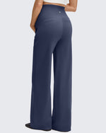 G4Free Activewear - BareFeel Maternity Casual Pockets Wide-Leg Pants -GF25JY593AF-XS-GF25JY594AF-XS-GF25JY595AF-XS-GF25JY593AA-S-GF25JY594AA-S