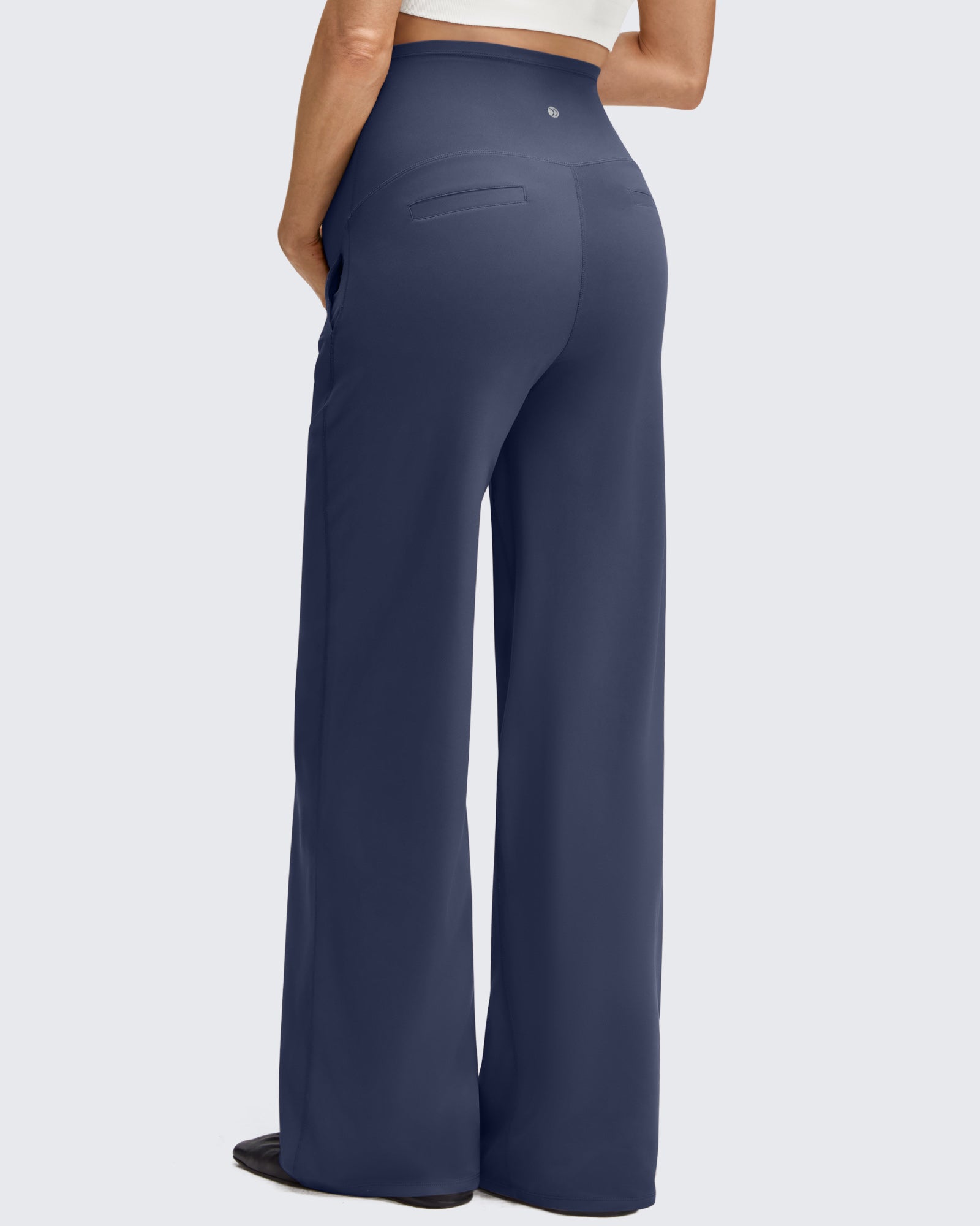 G4Free Activewear - BareFeel Maternity Casual Pockets Wide-Leg Pants -GF25JY593AF-XS-GF25JY594AF-XS-GF25JY595AF-XS-GF25JY593AA-S-GF25JY594AA-S