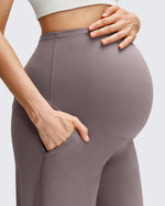 G4Free Activewear - BareFeel Maternity Casual Pockets Wide-Leg Pants -GF25JY593AF-XS-GF25JY594AF-XS-GF25JY595AF-XS-GF25JY593AA-S-GF25JY594AA-S