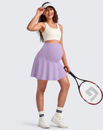 G4Free Activewear - BareFeel One Pocket Maternity Tennis Skirt -GF25HY517BA-S-GF25HY517BB-M-GF25HY517BC-L-GF25HY517BD-XL-GF25HY517BF-XS
