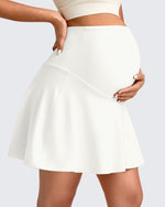 G4Free Activewear - BareFeel One Pocket Maternity Tennis Skirt -GF25HY517BA-S-GF25HY517BB-M-GF25HY517BC-L-GF25HY517BD-XL-GF25HY517BF-XS