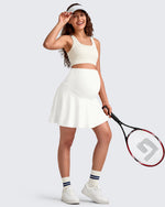 G4Free Activewear - BareFeel One Pocket Maternity Tennis Skirt -GF25HY517BA-S-GF25HY517BB-M-GF25HY517BC-L-GF25HY517BD-XL-GF25HY517BF-XS