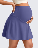 G4Free Activewear - BareFeel One Pocket Maternity Tennis Skirt -GF25HY517BA-S-GF25HY517BB-M-GF25HY517BC-L-GF25HY517BD-XL-GF25HY517BF-XS