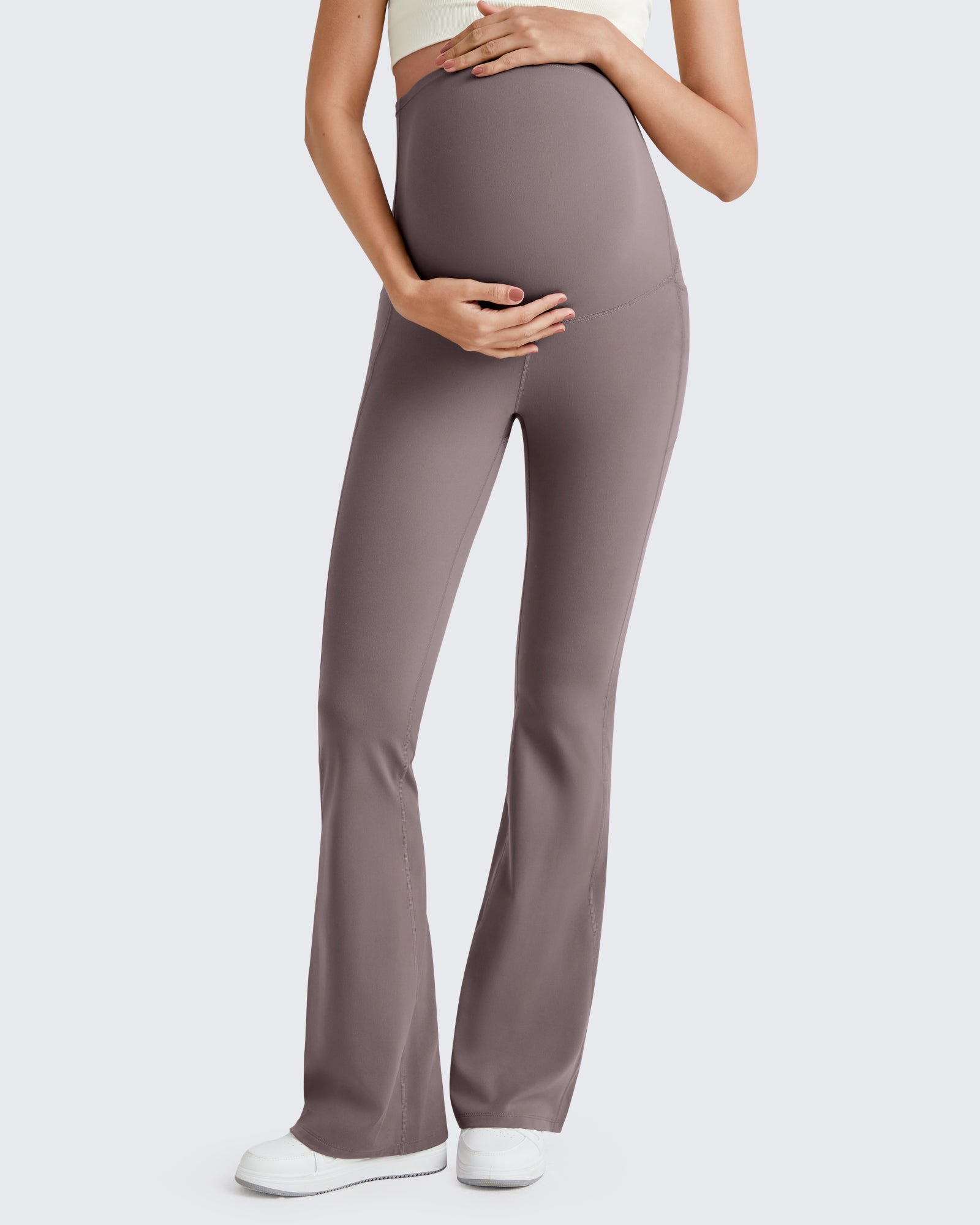 G4Free Activewear - BareFeel Pregnancy Dress Flare Leggings -GF25AY396GA-S-GF25AY398GA-S-GF25AY397GA-S-GF25AY396GB-M-GF25AY398GB-M
