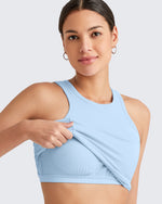 G4Free Activewear - BareFeel Racerback Sport Bras Tank -GF25L392EA-S-GF25L392EB-M-GF25L392EC-L-GF25L392ED-XL-GF25L392EF-XS