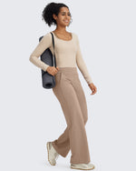 G4Free Activewear - BareFeel Seamless High-Waist Dressy Pants 29 -GF24J241CA-S-GF24J241CB-M-GF24J241CC-L-GF24J241CD-XL-GF24J241CE-XXL