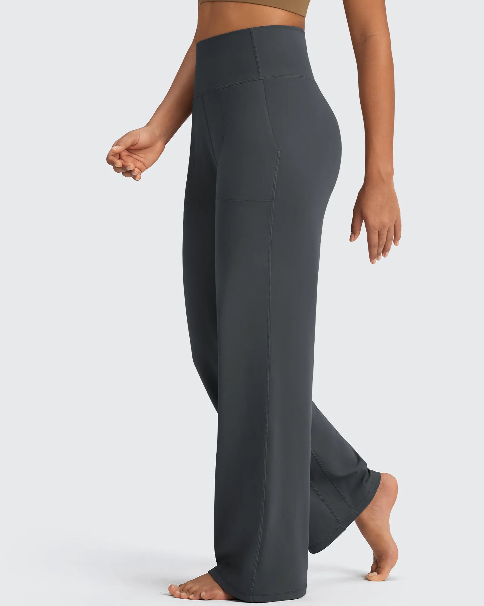 G4Free Activewear - BareFeel Seamless High-Waist Dressy Pants -GF24J241AA-S-GF24J243AA-S-GF24J242AA-S-GF24J241AB-M-GF24J243AB-M