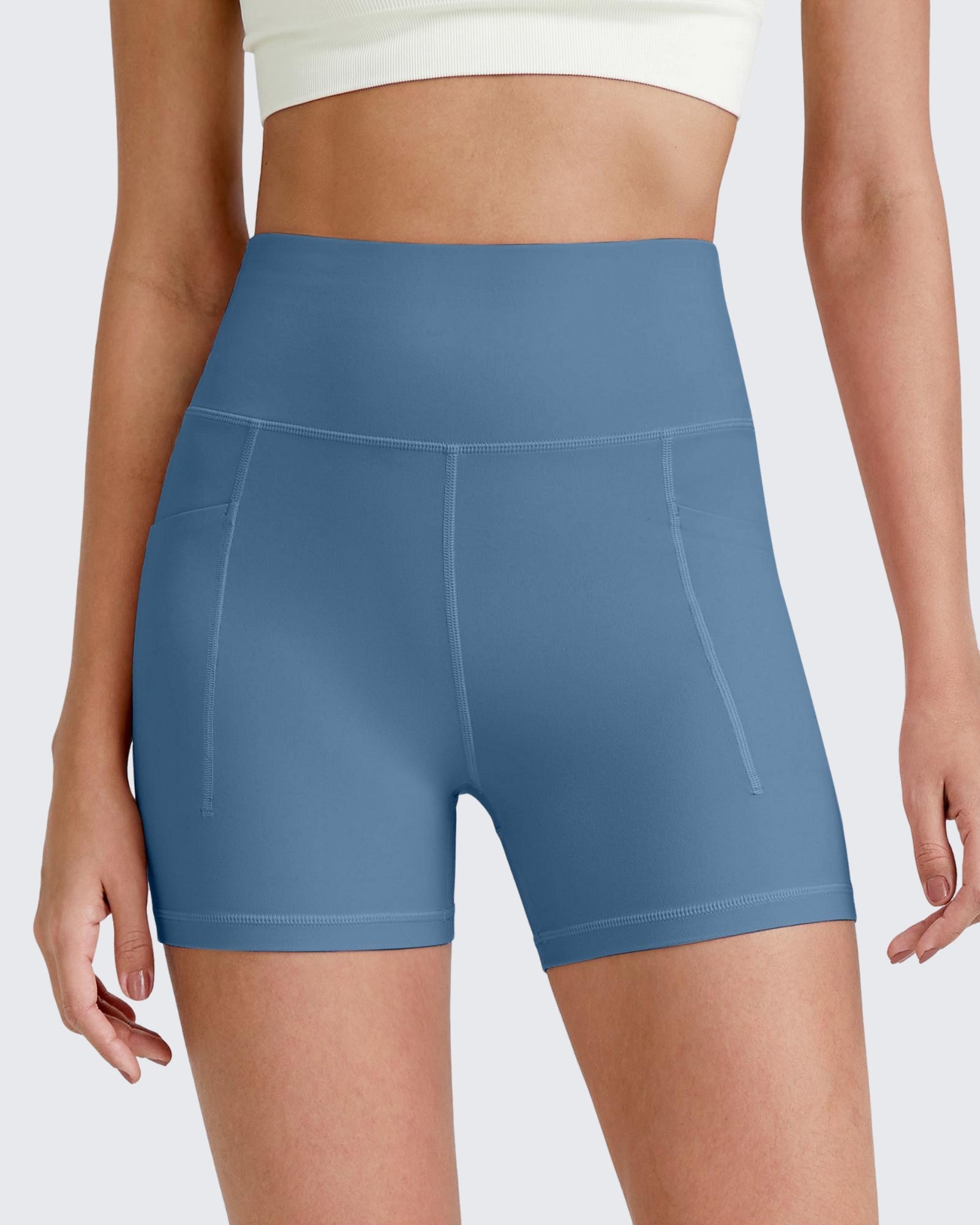 G4Free Activewear - BareFeel Workout Legging Shorts -GF25A358AA-S-GF25A359AA-S-GF25A358AB-M-GF25A359AB-M-GF25A358AC-L