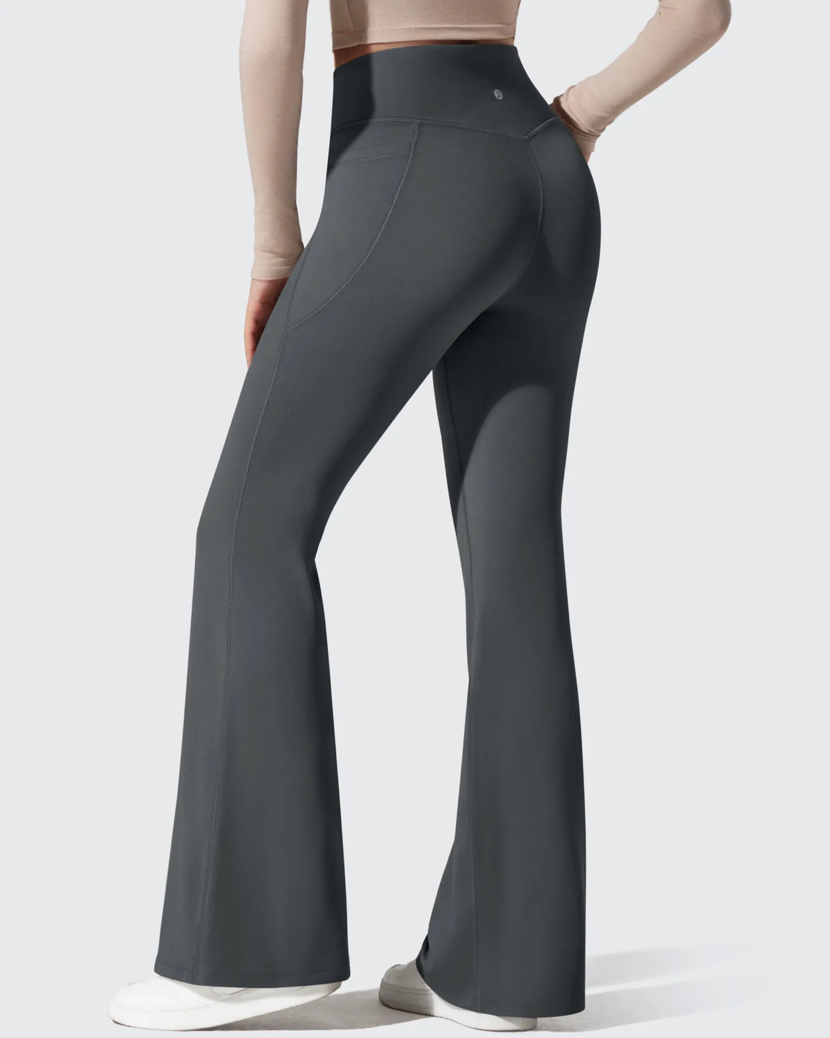 G4Free Activewear - Barefeel Fleece Lined High Waist Flare Yoga Leggings -GF25A703AA-S-GF25A704AA-S-GF25A705AA-S-GF25A703AB-M-GF25A704AB-M