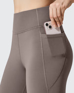 G4Free Activewear - Barefeel Fleece Lined High Waist Flare Yoga Leggings -GF25A703AA-S-GF25A704AA-S-GF25A705AA-S-GF25A703AB-M-GF25A704AB-M