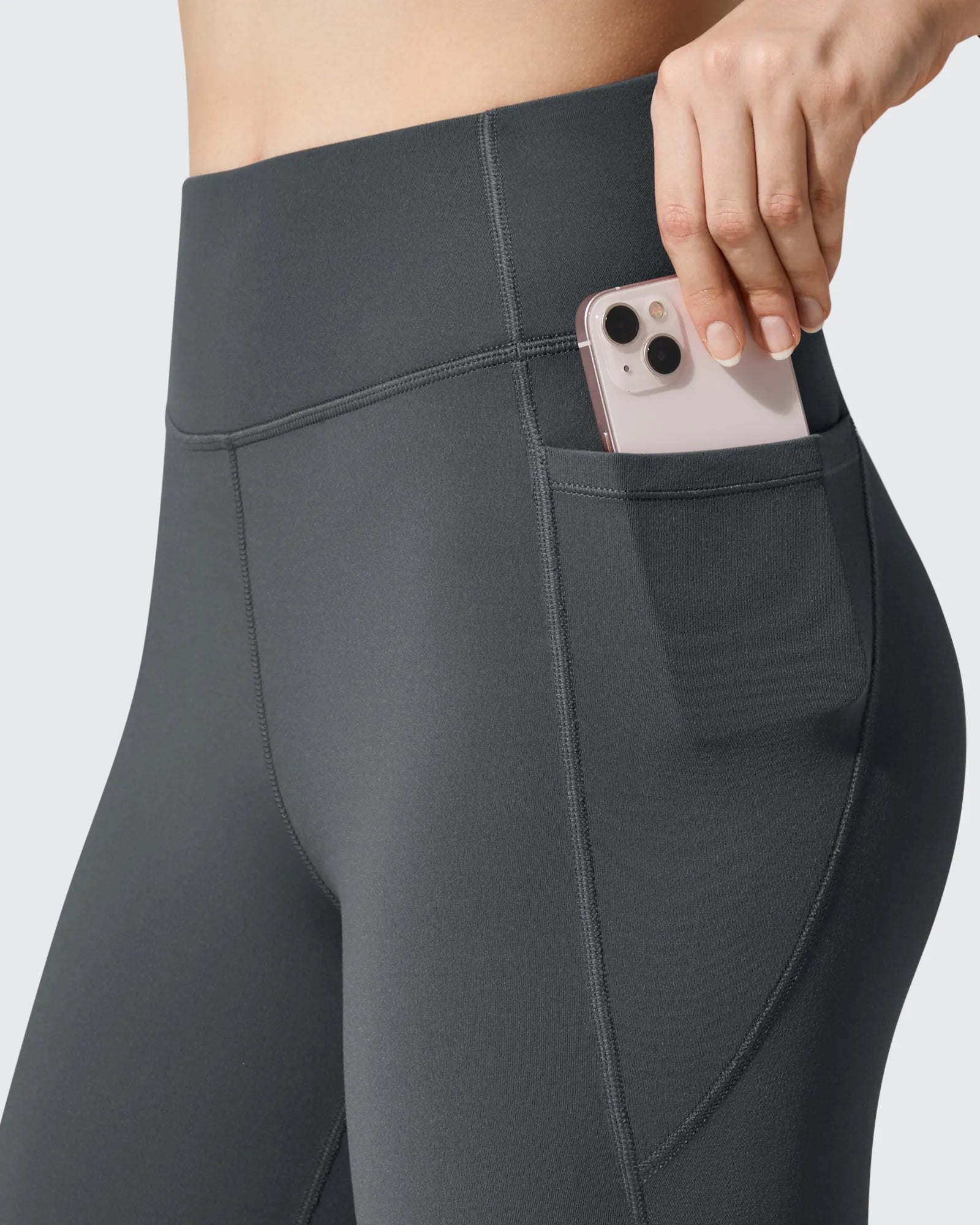 G4Free Activewear - Barefeel Fleece Lined High Waist Flare Yoga Leggings -GF25A703AA-S-GF25A704AA-S-GF25A705AA-S-GF25A703AB-M-GF25A704AB-M