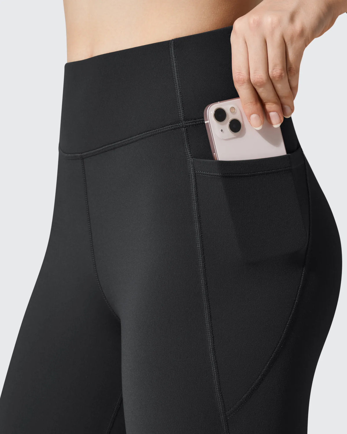 G4Free Activewear - Barefeel Fleece Lined High Waist Flare Yoga Leggings -GF25A703AA-S-GF25A704AA-S-GF25A705AA-S-GF25A703AB-M-GF25A704AB-M