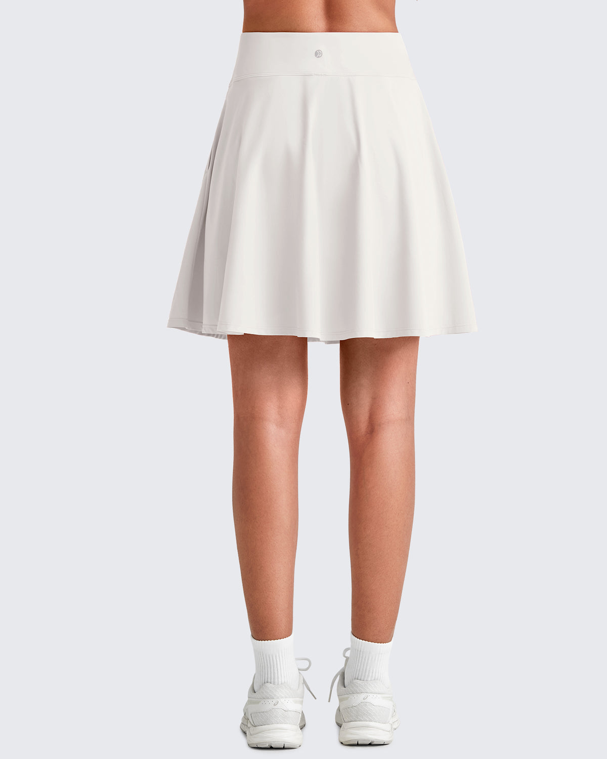 G4Free Activewear - Built-in Shorts Knee Length Tennis Skirts 20" -GF25H432AA-S-GF25H432AB-M-GF25H432AC-L-GF25H432AD-XL-GF25H432AE-XXL