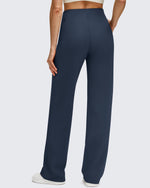 G4Free Activewear - Business Front Pleats Wide Leg Fleece Lined Pants -GF25J619AA-S-GF25J620AA-S-GF25J621AA-S-GF25J619AB-M-GF25J620AB-M