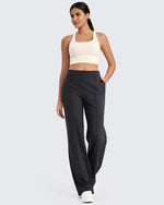 G4Free Activewear - Business Front Pleats Wide Leg Pants -GF24J276AA-S-GF24J277AA-S-GF24J278AA-S-GF24J276AB-M-GF24J277AB-M