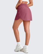 G4Free Activewear - Elastic High Waisted A Line Golf Skirts -GF25H406AA-S-GF25H406AB-M-GF25H406AC-L-GF25H406AD-XL-GF25H406AE-XXL