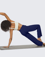 G4Free Activewear - EverGoing Business Casual High-Waist Wide Leg Pants 33 --GF23J191AA-S-GF23J191AB-M-GF23J191AC-L-GF23J191AD-XL