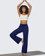 G4Free Activewear - EverGoing Business Casual High-Waist Wide Leg Pants 33 --GF23J191AA-S-GF23J191AB-M-GF23J191AC-L-GF23J191AD-XL