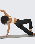 G4Free Activewear - EverGoing Business Casual High-Waist Wide Leg Pants -GF23J190DF-XS-GF23J190DA-S-GF23J190DB-M-GF23J190DC-L-GF23J190DD-XL