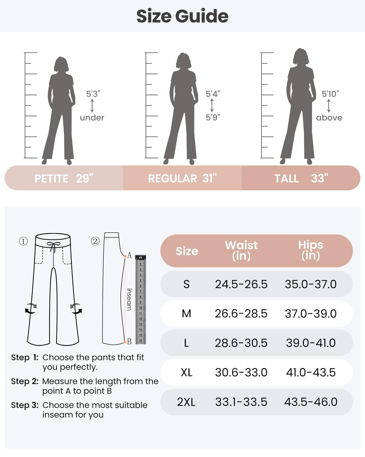 G4Free Activewear - EverGoing Business Casual High-Waist Wide Leg Pants - Limited Offer -GF23J189BF-XS-GF23J190BF-XS--GF23J189BA-S-GF23J190BA-S
