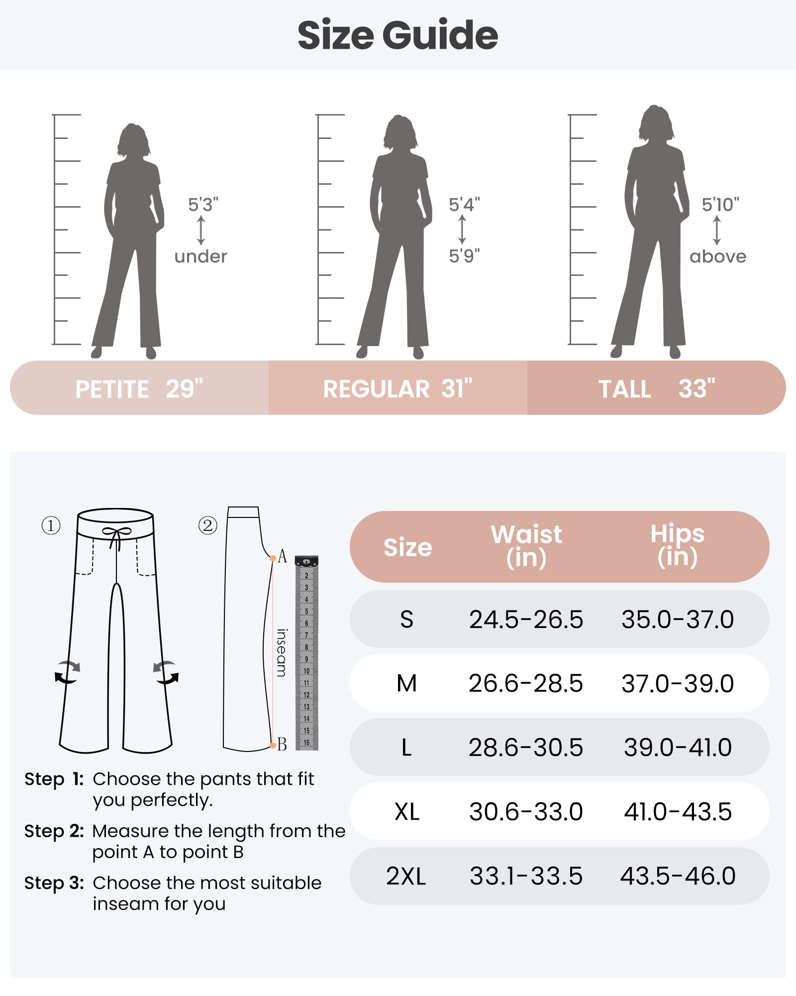 G4Free Activewear - EverGoing Business Casual High-Waist Wide Leg Pants - Limited Offer -GF23J189BF-XS-GF23J190BF-XS--GF23J189BA-S-GF23J190BA-S