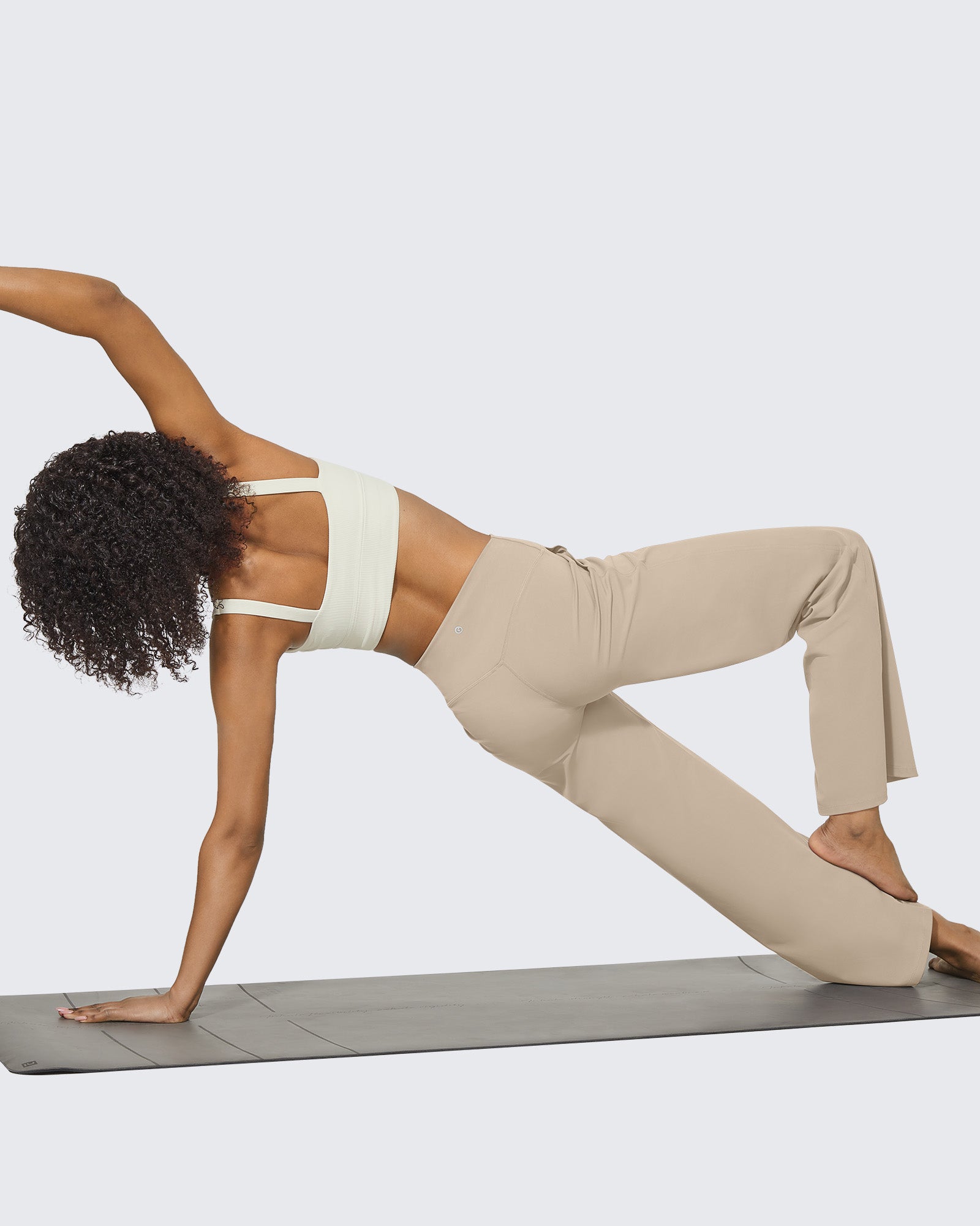 G4Free Activewear - EverGoing Business Casual High-Waist Wide Leg Pants - Limited Offer -GF23J189BF-XS-GF23J190BF-XS--GF23J189BA-S-GF23J190BA-S