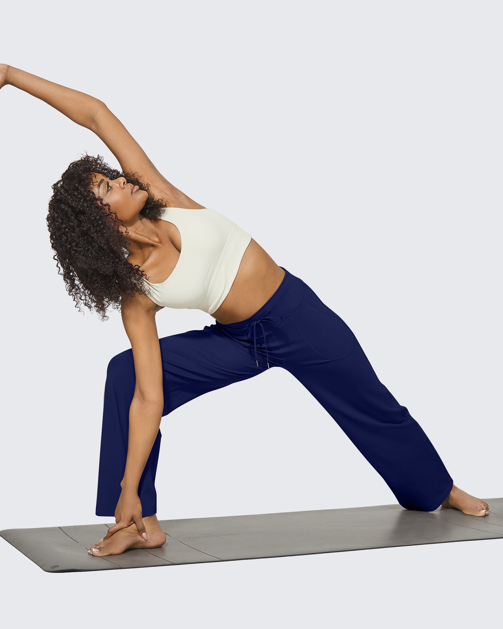 G4Free Activewear - EverGoing Business Casual High-Waist Wide Leg Pants - Limited Offer -GF23J189BF-XS-GF23J190BF-XS--GF23J189BA-S-GF23J190BA-S