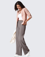 G4Free Activewear - EverGoing Fleece Lined High-Waist Wide Leg Thermal Trousers -GF24J230AA-S-GF24J231AA-S-GF24J232AA-S-GF24J230AB-M-GF24J231AB-M