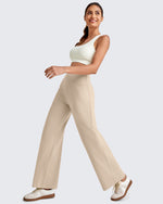 G4Free Activewear - EverGoing High Waist Stretch Dressy Cropped Pants 25.5'' -GF25J463DF-XS-GF25J463DA-S-GF25J463DB-M-GF25J463DC-L-GF25J463DD-XL