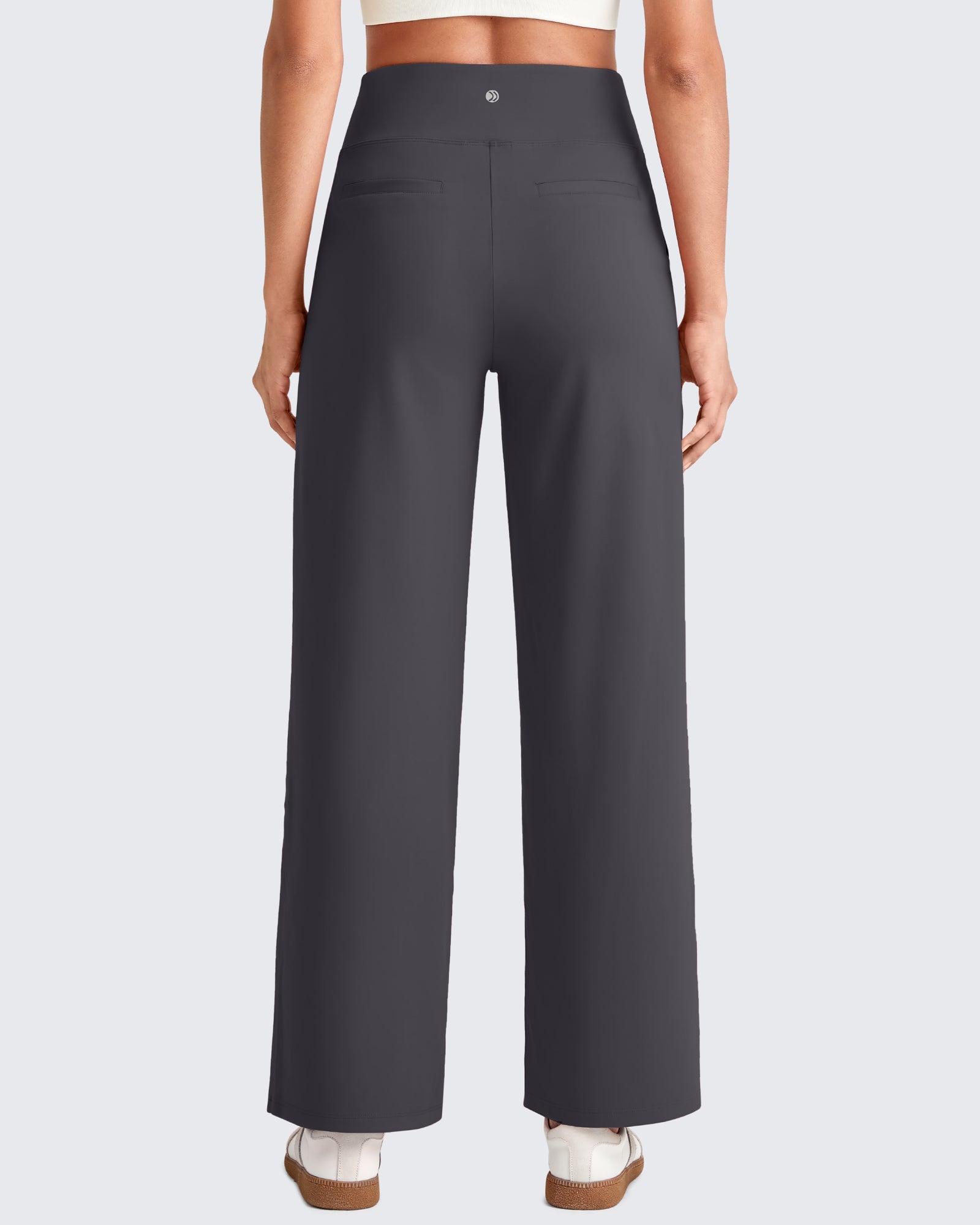 G4Free Activewear - EverGoing High Waist Stretch Dressy Cropped Pants 25.5'' -GF25J463DF-XS-GF25J463DA-S-GF25J463DB-M-GF25J463DC-L-GF25J463DD-XL