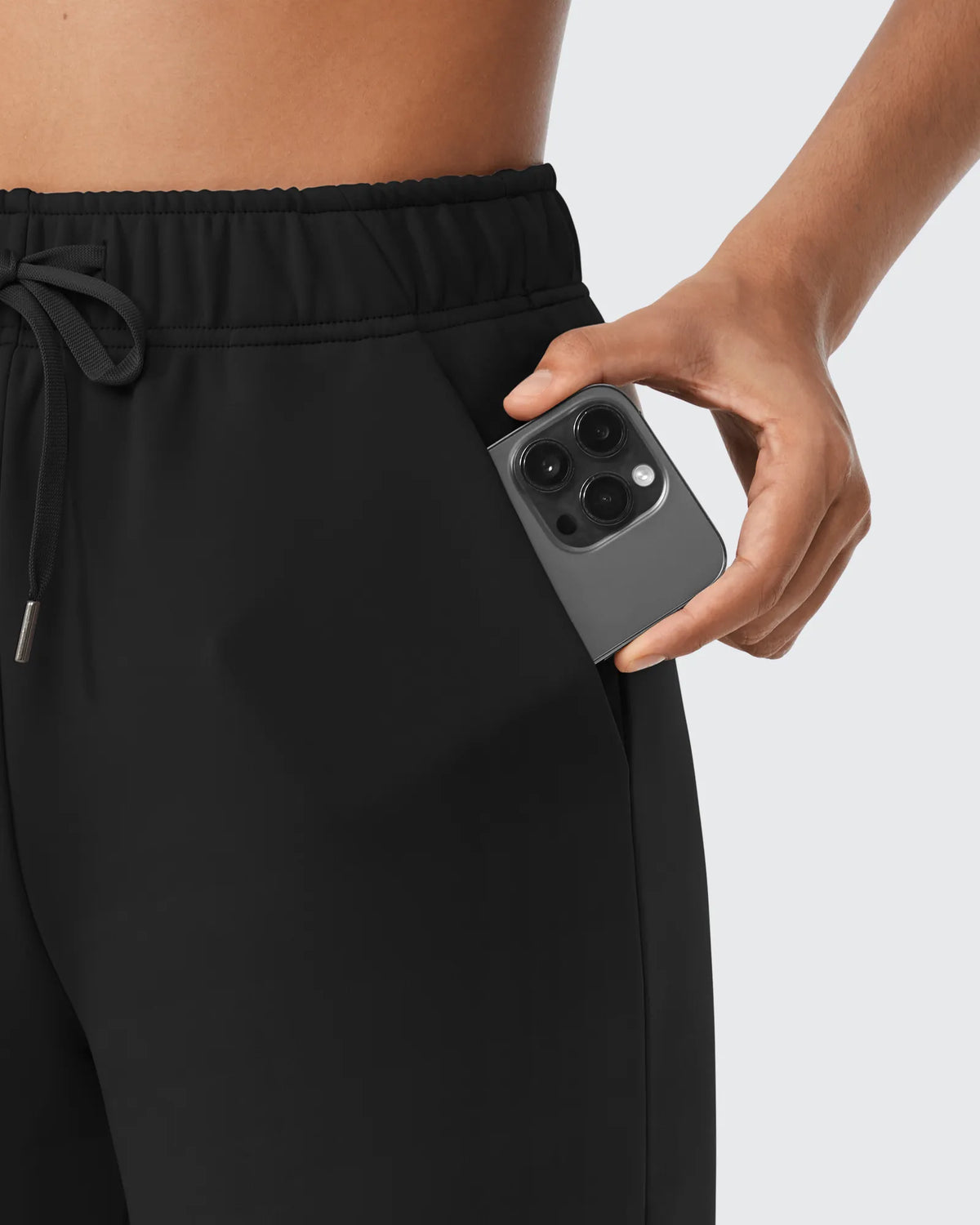 G4Free Activewear - EverGoing Loose Fleece Lined Drawstring Casual Pants -GF23J163CA-S-GF23J164CA-S-GF23J165CA-S-GF23J163CB-M-GF23J164CB-M