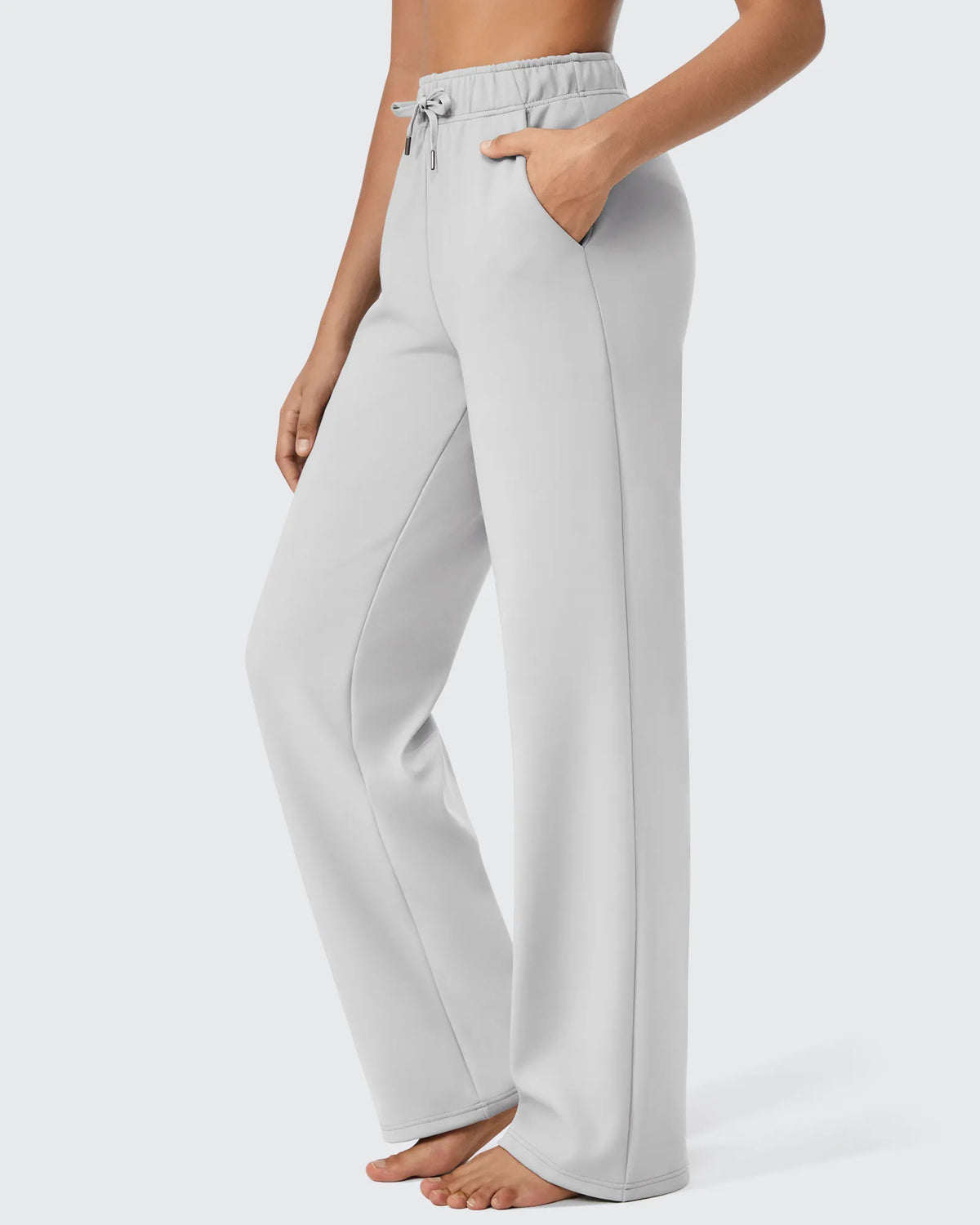 G4Free Activewear - EverGoing Loose Fleece Lined Drawstring Casual Pants -GF23J163CA-S-GF23J164CA-S-GF23J165CA-S-GF23J163CB-M-GF23J164CB-M