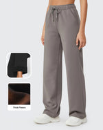 G4Free Activewear - EverGoing Loose Fleece Lined Drawstring Casual Pants Petite -GF23J163CA-S-GF23J163CB-M-GF23J163CC-L-GF23J163CD-XL-GF23J163CE-XXL