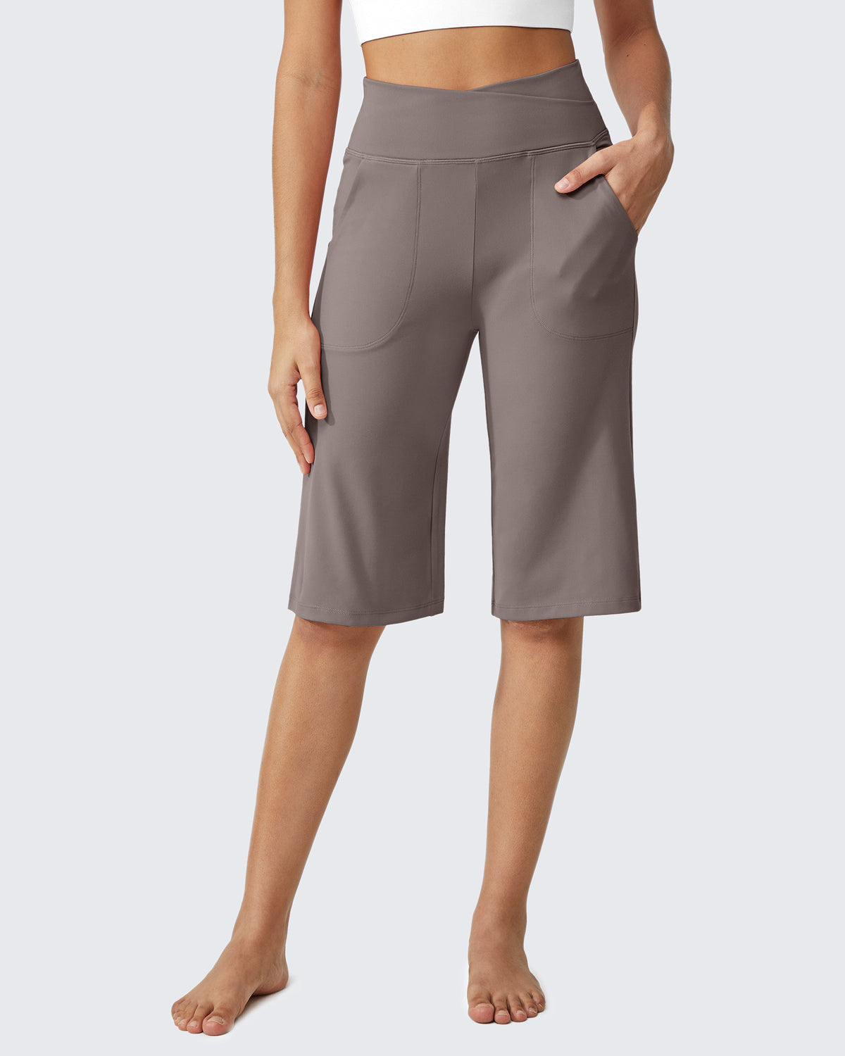 G4Free Activewear - EverGoing Loose High-Waist Casual Cropped Yoga Pants 14 -GF24J195AF-XS-GF24J195AA-S-GF24J195AB-M-GF24J195AC-L-GF24J195AD-XL