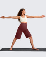 G4Free Activewear - EverGoing Maternity Athletic Bermuda Shorts 12'' -GF25EY508AA-S-GF25EY508AB-M-GF25EY508AC-L-GF25EY508AD-XL-GF25EY508AE-XXL