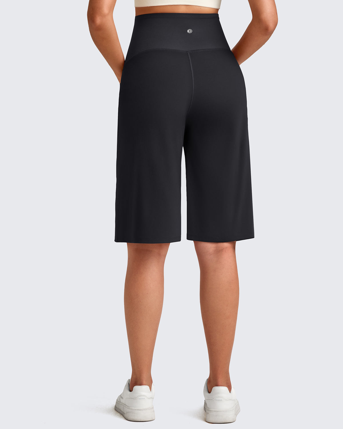 G4Free Activewear - EverGoing Maternity Athletic Bermuda Shorts 12'' -GF25EY508AA-S-GF25EY508AB-M-GF25EY508AC-L-GF25EY508AD-XL-GF25EY508AE-XXL