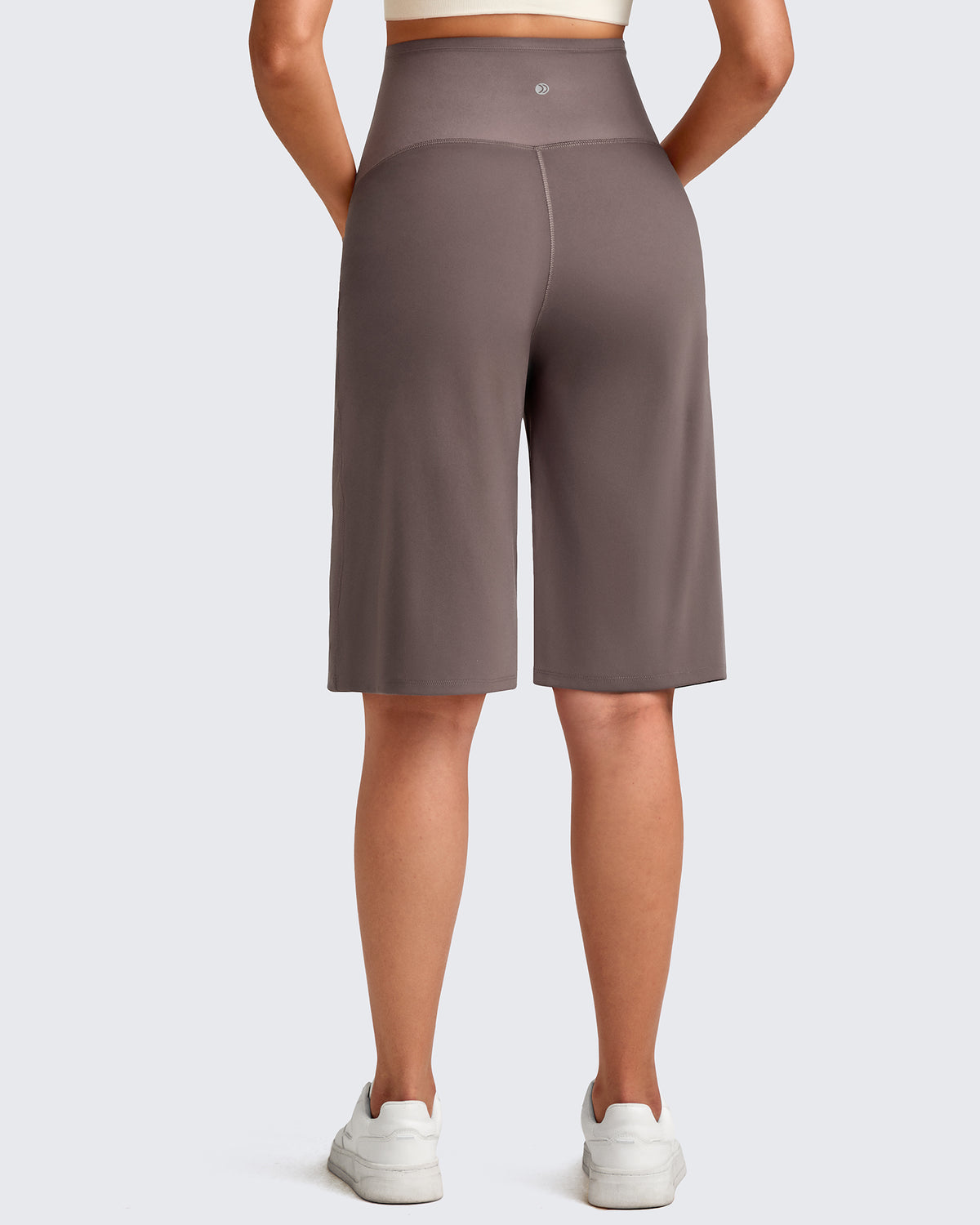 G4Free Activewear - EverGoing Maternity Athletic Bermuda Shorts 12'' -GF25EY508AA-S-GF25EY508AB-M-GF25EY508AC-L-GF25EY508AD-XL-GF25EY508AE-XXL