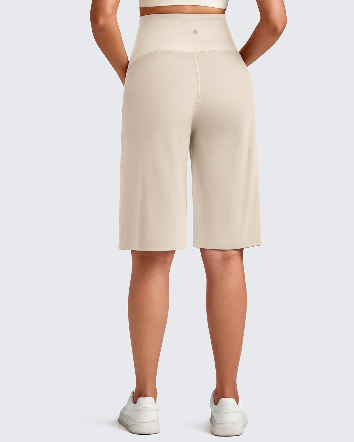 G4Free Activewear - EverGoing Maternity Athletic Bermuda Shorts 12'' -GF25EY508AA-S-GF25EY508AB-M-GF25EY508AC-L-GF25EY508AD-XL-GF25EY508AE-XXL