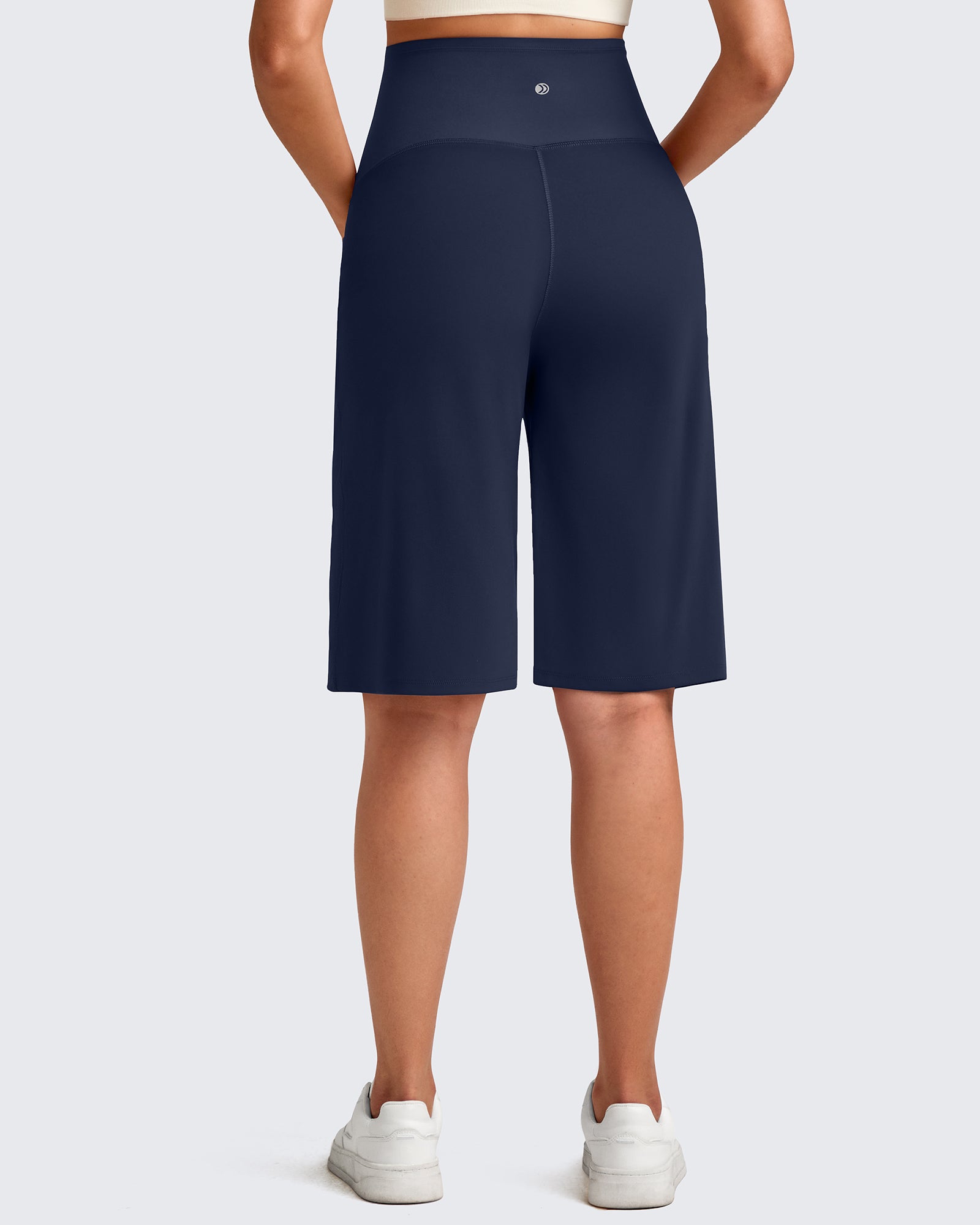 G4Free Activewear - EverGoing Maternity Athletic Bermuda Shorts 12'' -GF25EY508AA-S-GF25EY508AB-M-GF25EY508AC-L-GF25EY508AD-XL-GF25EY508AE-XXL
